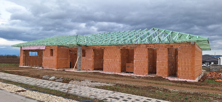 Projekt Tovarníky - drevená konštrukcia 3