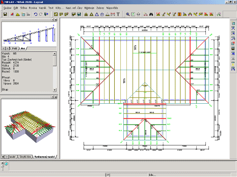 Návrh drevených konštrukcií - projekt 2