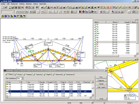 Návrh drevených konštrukcií - projekt 3