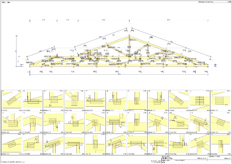 Návrh drevených konštrukcií - projekt 6