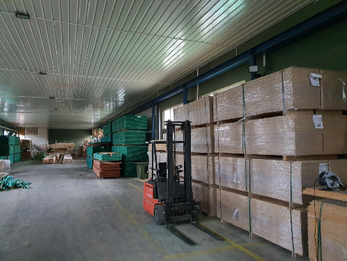 Drevosklad - sortiment materiálov