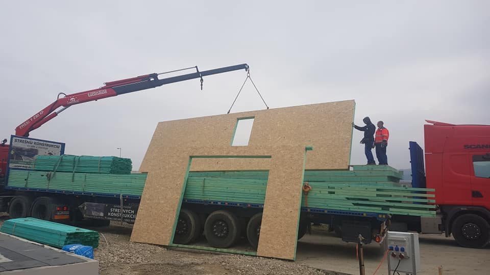 Montáž drevených konštrukcií